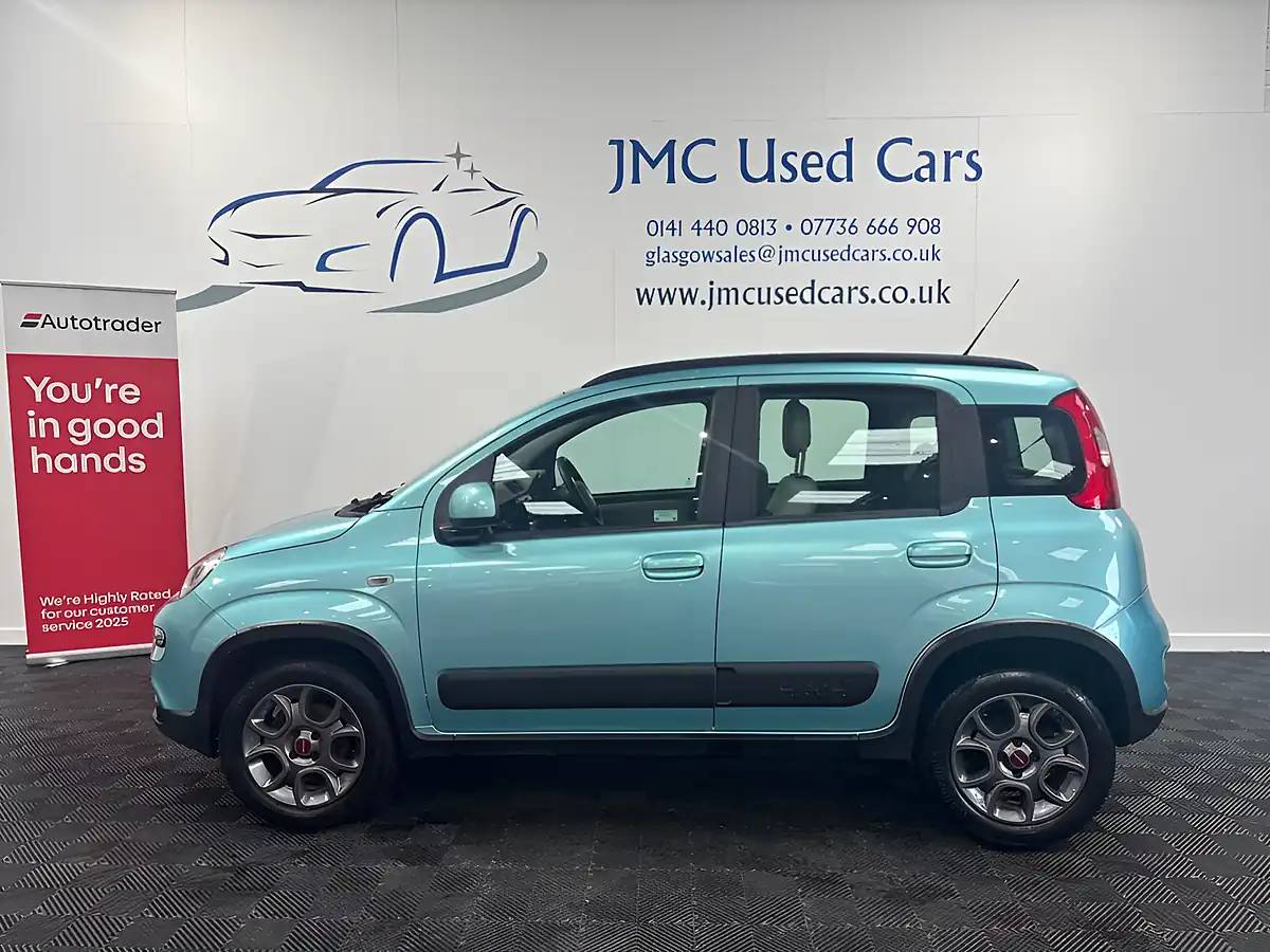 Used 2014 Fiat Panda 4X4 Blue - Interior and Exterior details 3