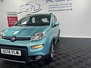 Used 2014 Fiat Panda 4X4 Blue - Interior and Exterior details 8