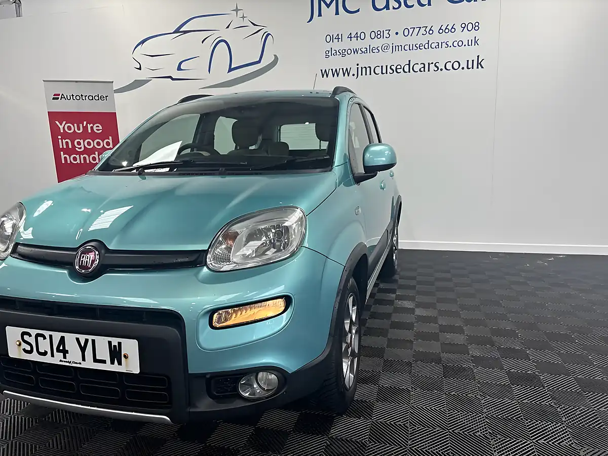 Used 2014 Fiat Panda 4X4 Blue - Interior and Exterior details 8