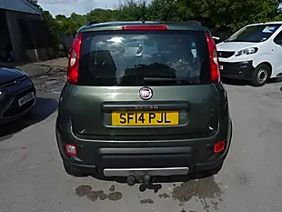 Used 2014 Fiat Panda 4X4 Green - Interior and Exterior details 4