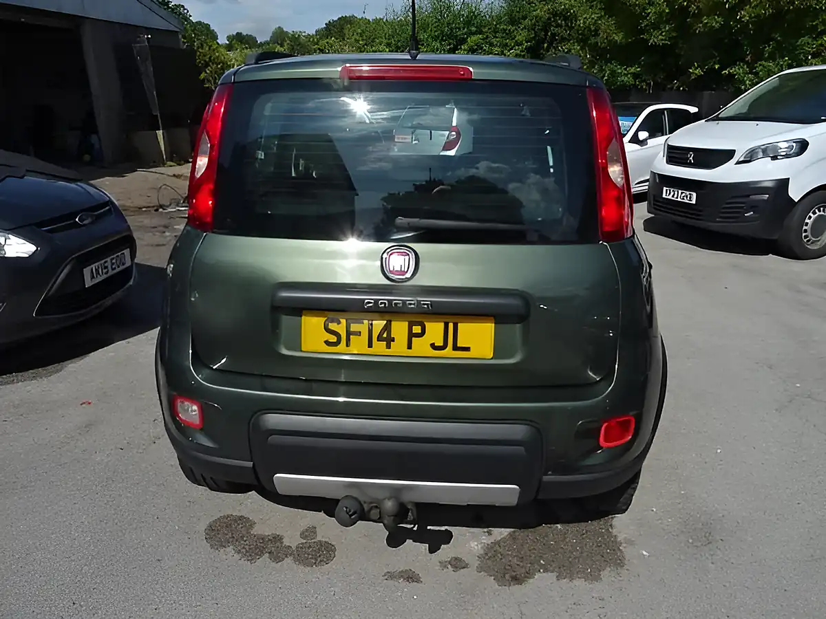 Used 2014 Fiat Panda 4X4 Green - Interior and Exterior details 5