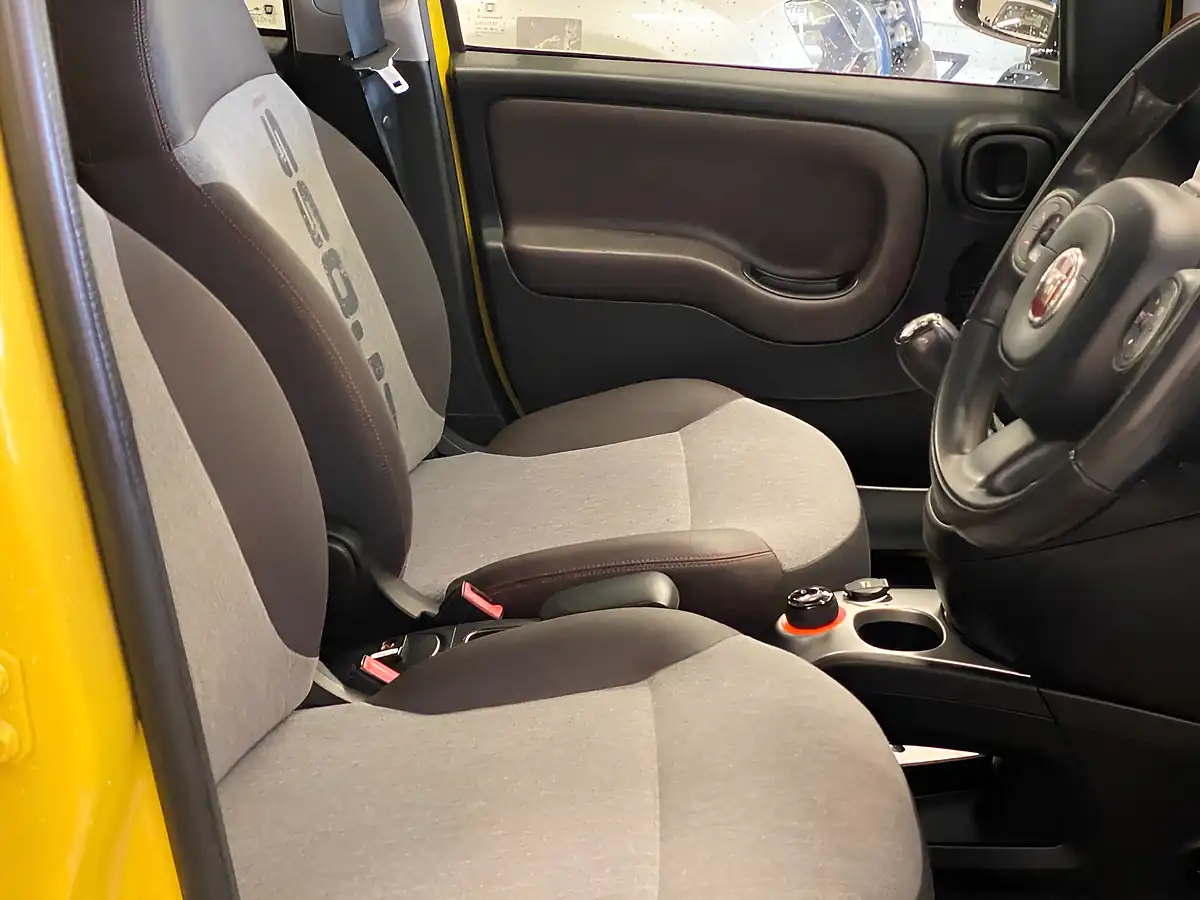 Used 2014 Fiat Panda Cross Yellow - Interior and Exterior details 11