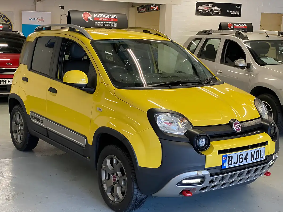 Used 2014 Fiat Panda Cross Yellow - Interior and Exterior details 2