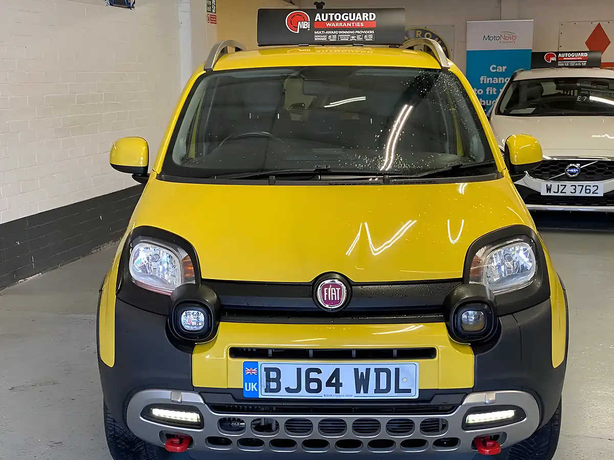 Used 2014 Fiat Panda Cross Yellow - Interior and Exterior details 4