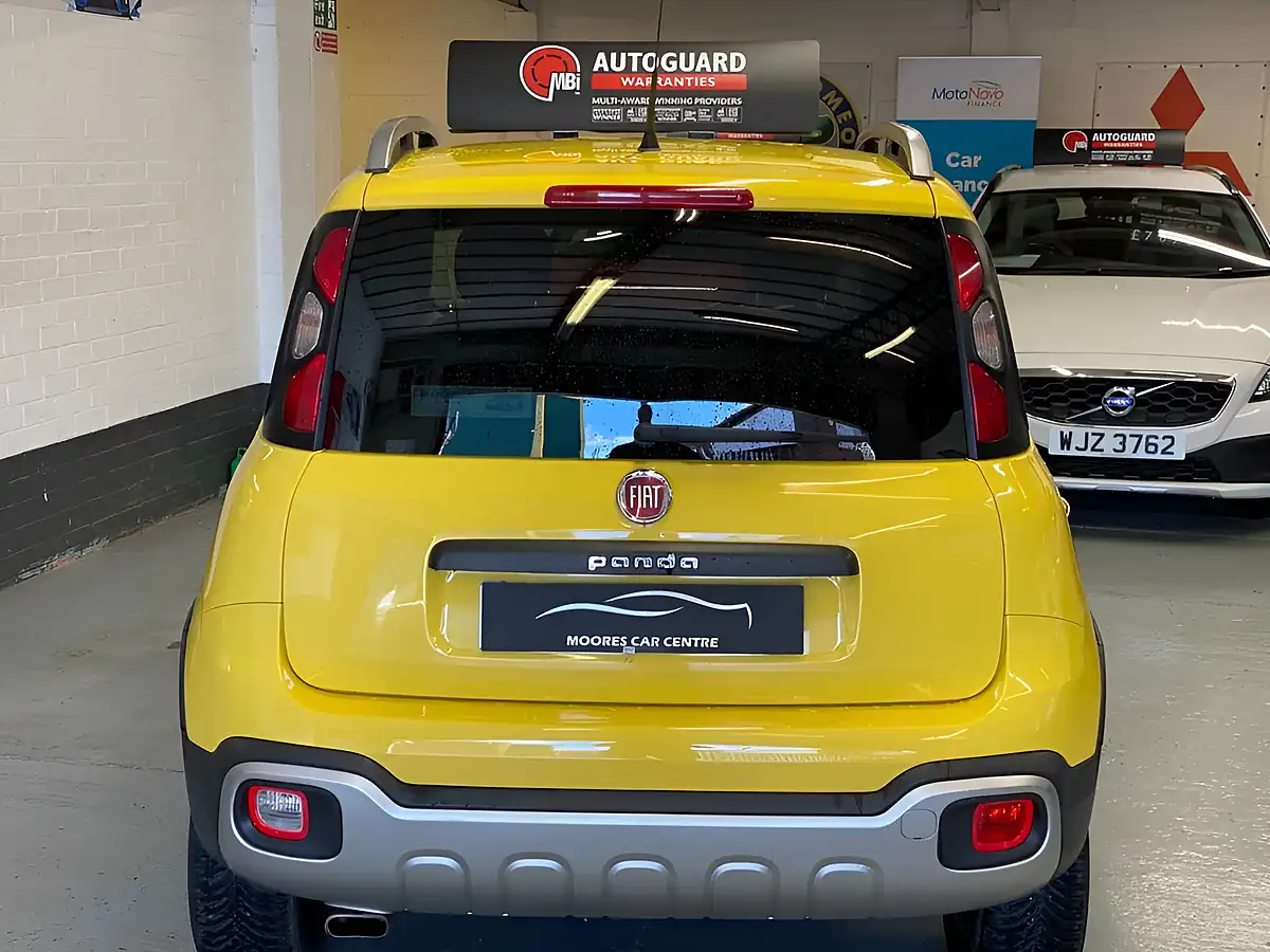 Used 2014 Fiat Panda Cross Yellow - Interior and Exterior details 7