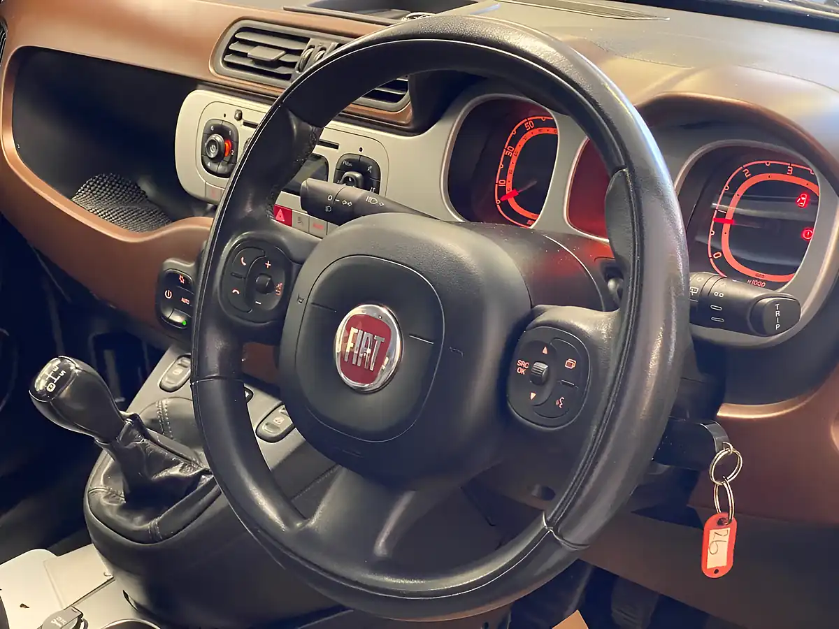 Used 2014 Fiat Panda Cross Yellow - Interior and Exterior details 9