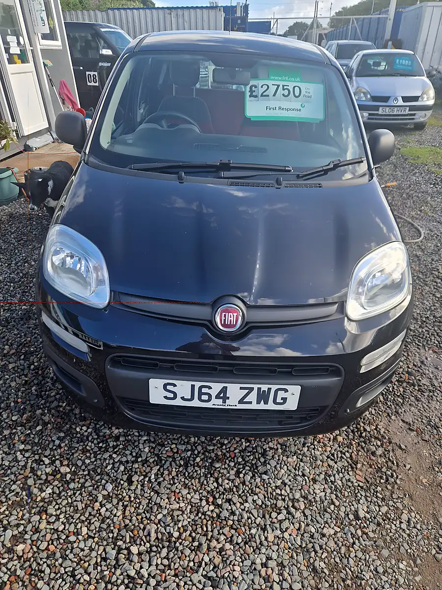 Used 2014 Fiat Panda Pop Black - Front View