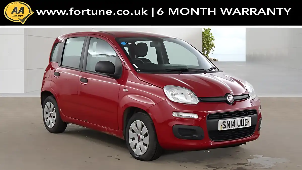 Used 2014 Fiat Panda Pop Red - Front View