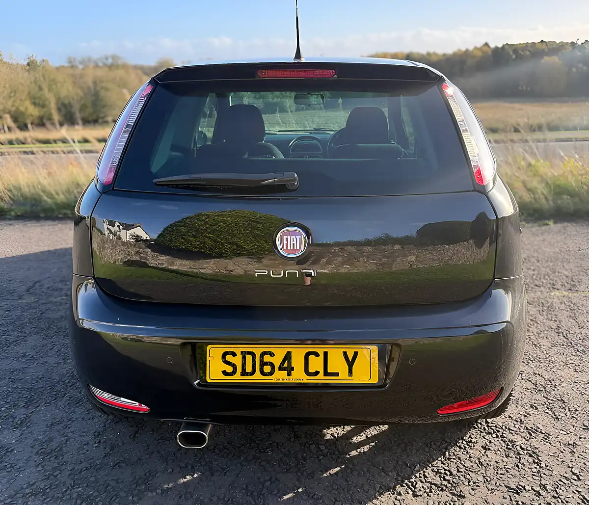 Used 2014 Fiat Punto Black 2 Black - Interior and Exterior details 6