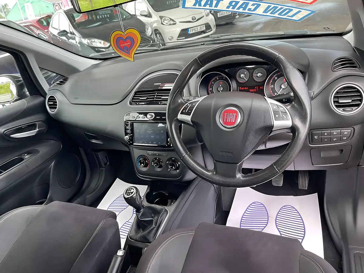 Used 2014 Fiat Punto Lounge Black - Interior and Exterior details 12