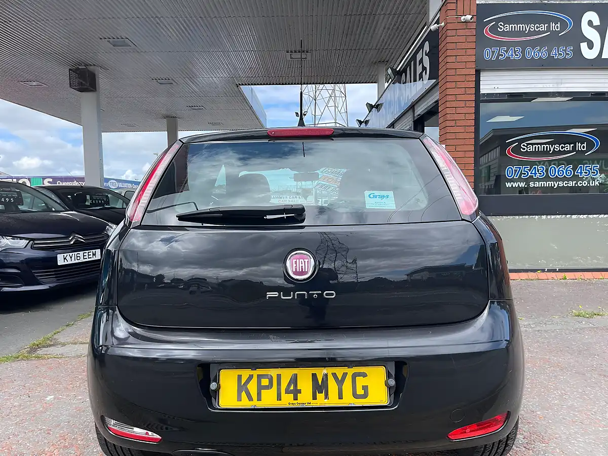 Used 2014 Fiat Punto Lounge Black - Interior and Exterior details 4