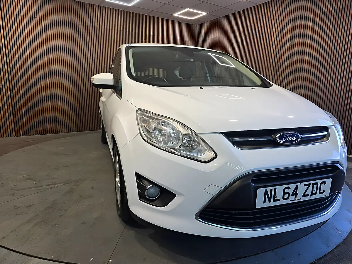 Used 2014 Ford C-Max Zetec White - Front View