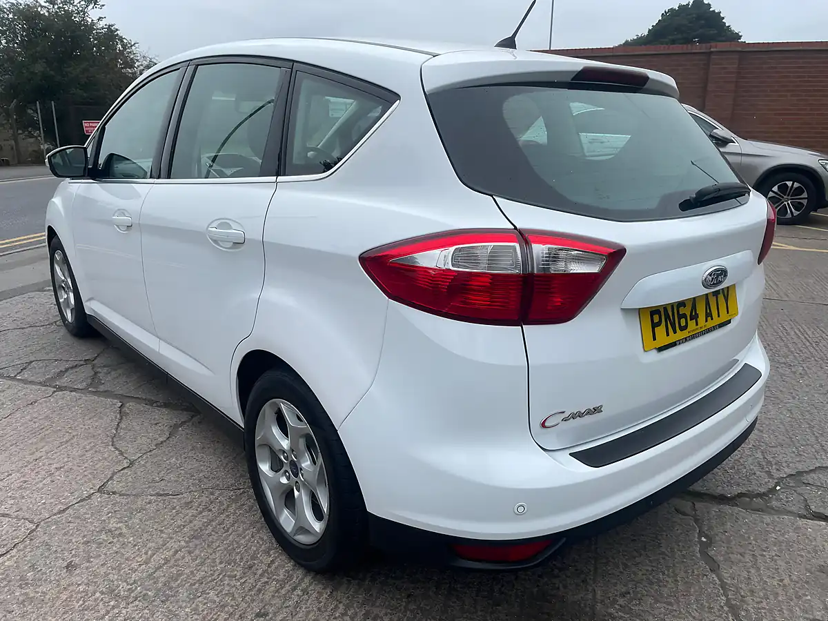 Used 2014 Ford C-Max Zetec White - Interior and Exterior details 3