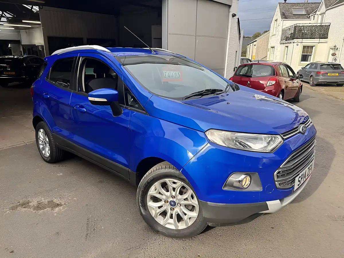 Used 2014 Ford Ecosport Titanium Blue - Front View