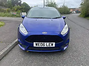 Used 2014 Ford Fiesta ST-2 Blue - Interior and Exterior details 2