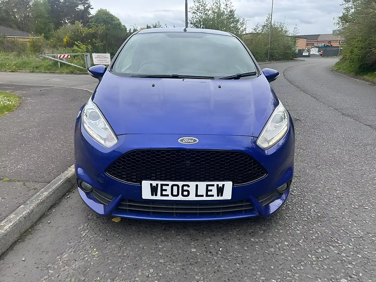 Used 2014 Ford Fiesta ST-2 Blue - Interior and Exterior details 2