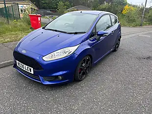 Used 2014 Ford Fiesta ST-2 Blue - Interior and Exterior details 3