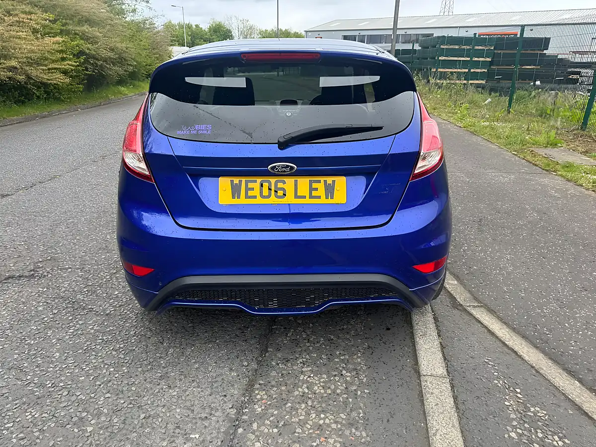 Used 2014 Ford Fiesta ST-2 Blue - Interior and Exterior details 7