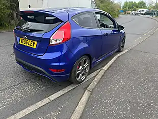 Used 2014 Ford Fiesta ST-2 Blue - Interior and Exterior details 9