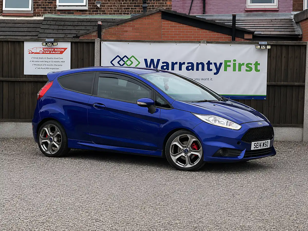 Used 2014 Ford Fiesta ST-2 Blue - Front View