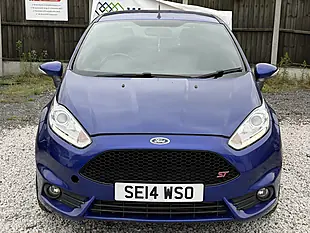 Used 2014 Ford Fiesta ST-2 Blue - Interior and Exterior details 2