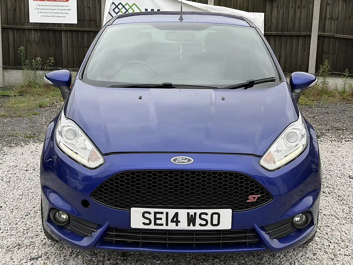 Used 2014 Ford Fiesta ST-2 Blue - Interior and Exterior details 2