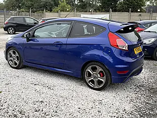 Used 2014 Ford Fiesta ST-2 Blue - Interior and Exterior details 5