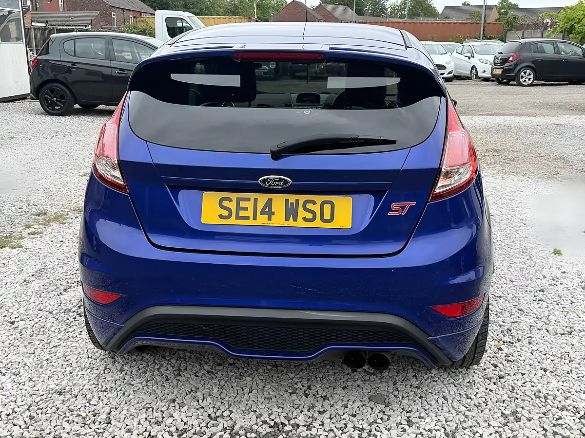 Used 2014 Ford Fiesta ST-2 Blue - Interior and Exterior details 6