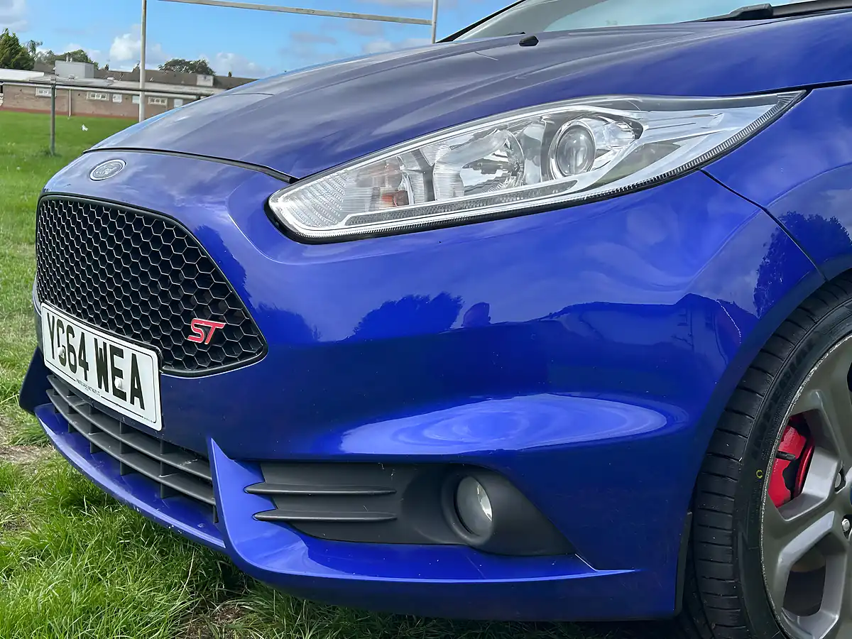 Used 2014 Ford Fiesta ST-2 Blue - Interior and Exterior details 10