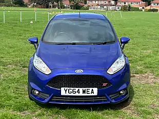 Used 2014 Ford Fiesta ST-2 Blue - Interior and Exterior details 2