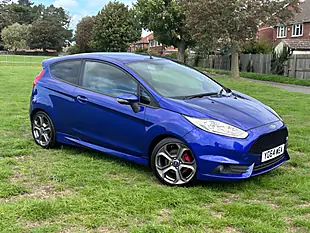 Used 2014 Ford Fiesta ST-2 Blue - Interior and Exterior details 3