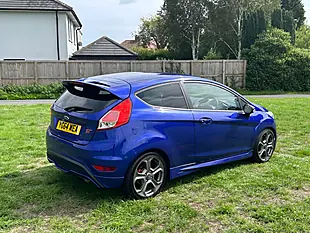 Used 2014 Ford Fiesta ST-2 Blue - Interior and Exterior details 5