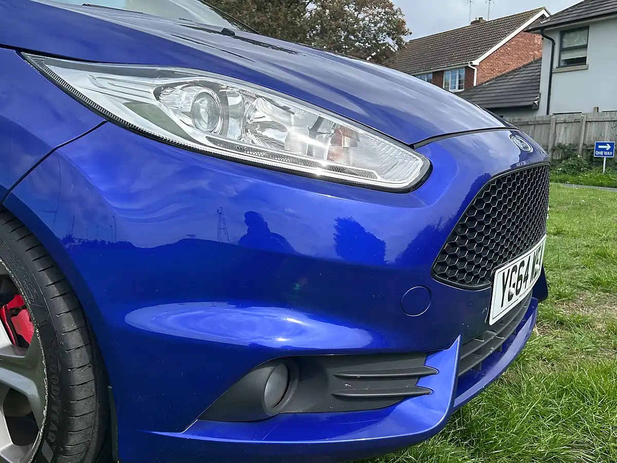 Used 2014 Ford Fiesta ST-2 Blue - Interior and Exterior details 9