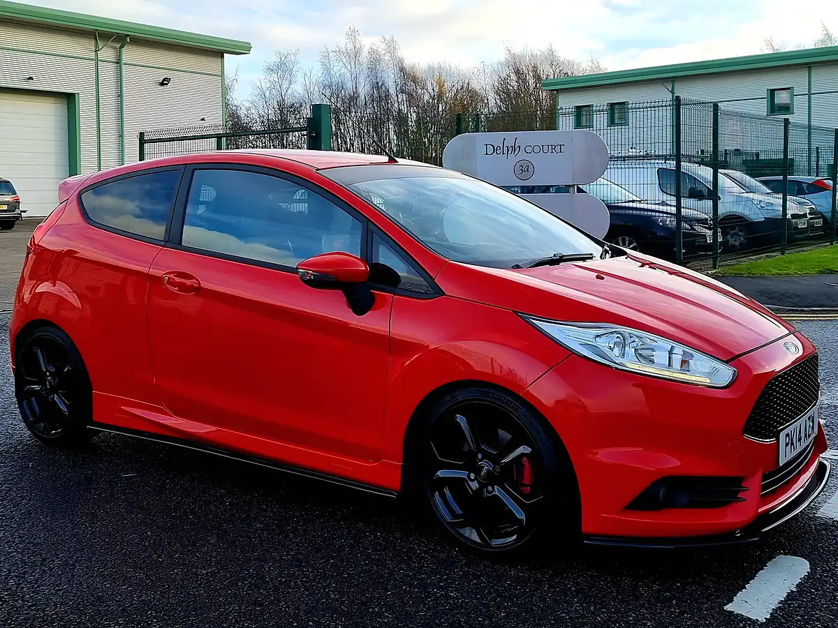 Used 2014 Ford Fiesta ST-2 Race Red - Interior and Exterior details 2