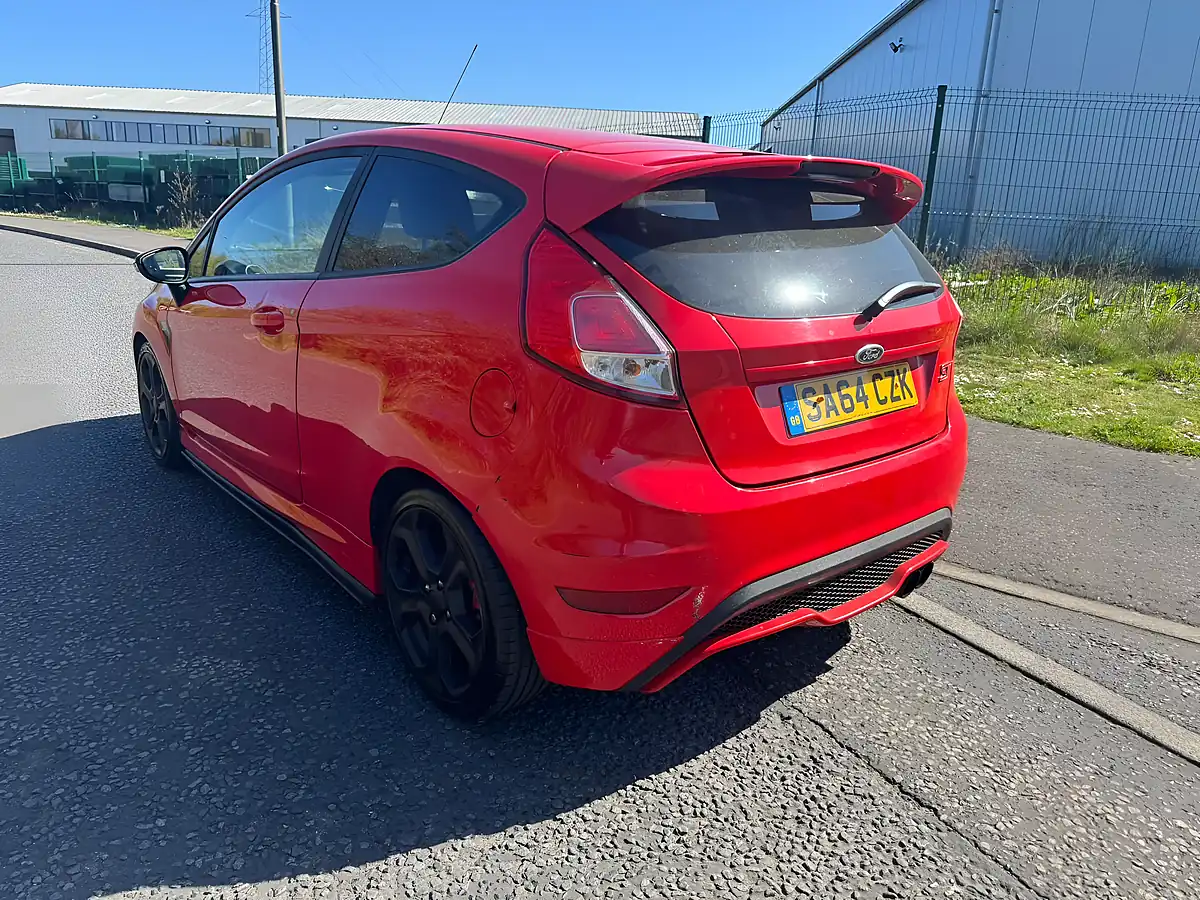 Used 2014 Ford Fiesta ST-2 Red - Interior and Exterior details 9