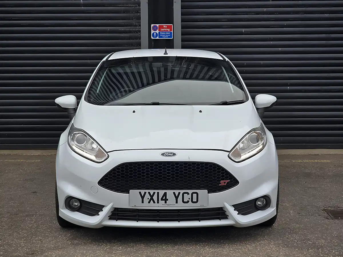Used 2014 Ford Fiesta ST-2 White - Interior and Exterior details 4