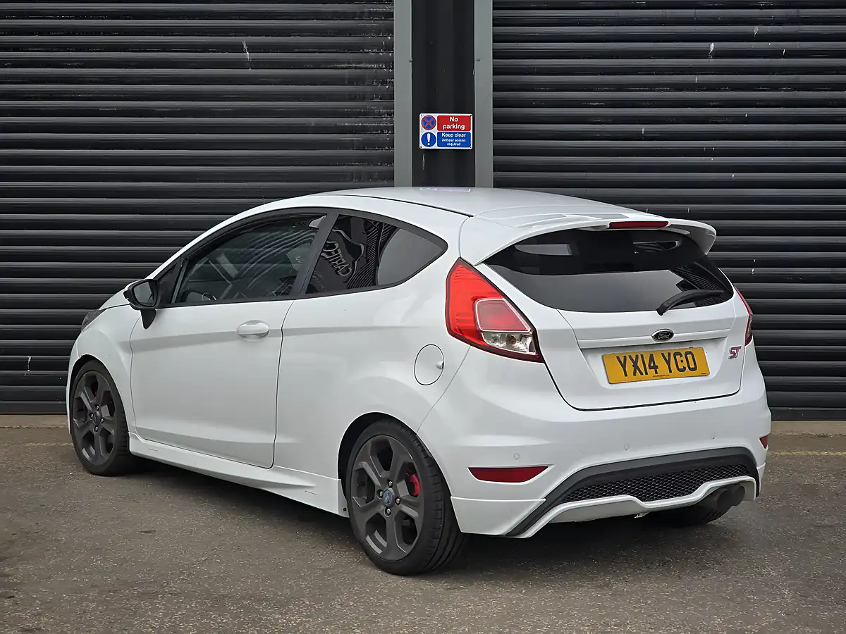 Used 2014 Ford Fiesta ST-2 White - Interior and Exterior details 7