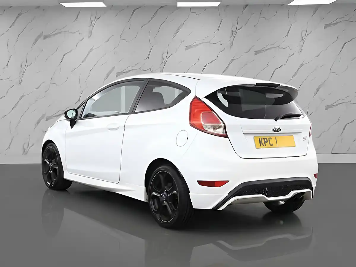 Used 2014 Ford Fiesta ST-2 White - Interior and Exterior details 3