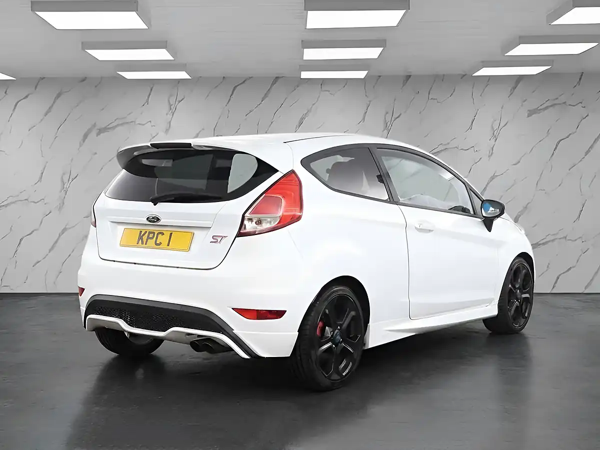 Used 2014 Ford Fiesta ST-2 White - Interior and Exterior details 4