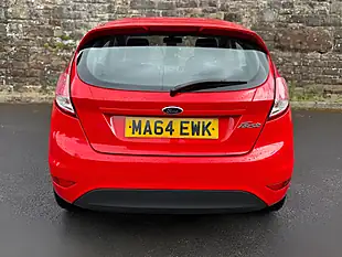 Used 2014 Ford Fiesta Studio Race Red - Interior and Exterior details 10