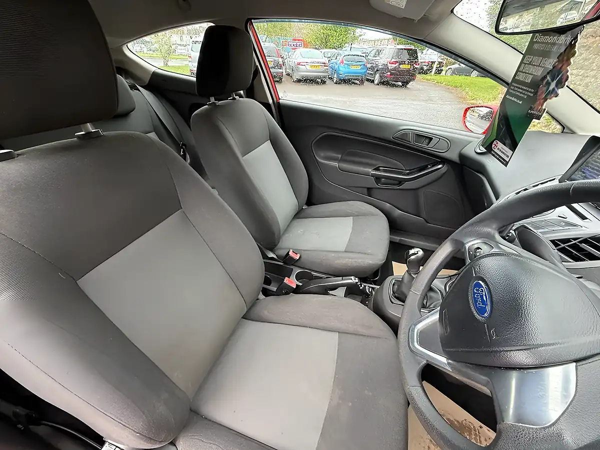Used 2014 Ford Fiesta Studio Race Red - Interior and Exterior details 19