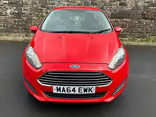 Used 2014 Ford Fiesta Studio Race Red - Interior and Exterior details 2