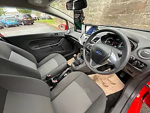 Used 2014 Ford Fiesta Studio Race Red - Interior and Exterior details 20