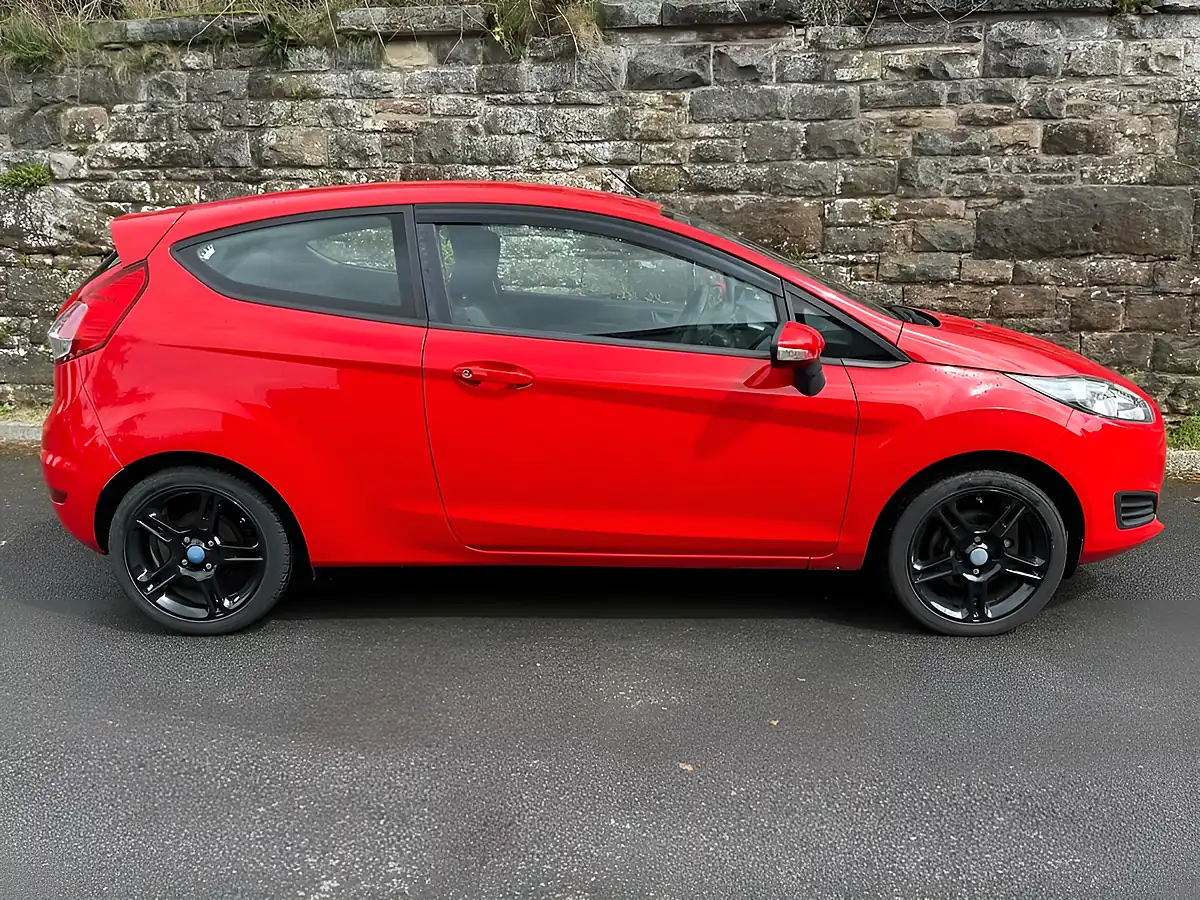 Used 2014 Ford Fiesta Studio Race Red - Interior and Exterior details 4