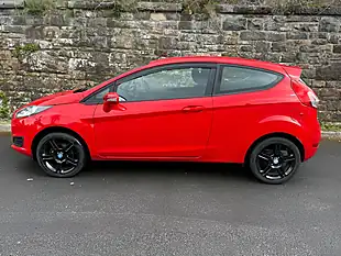 Used 2014 Ford Fiesta Studio Race Red - Interior and Exterior details 6