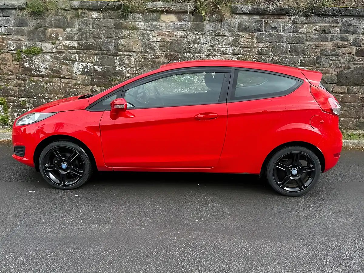 Used 2014 Ford Fiesta Studio Race Red - Interior and Exterior details 7