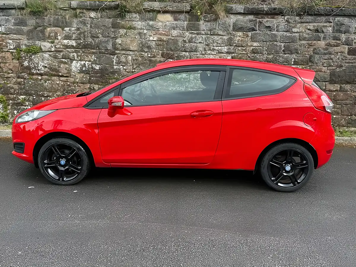 Used 2014 Ford Fiesta Studio Race Red - Interior and Exterior details 8