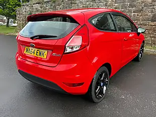 Used 2014 Ford Fiesta Studio Race Red - Interior and Exterior details 9