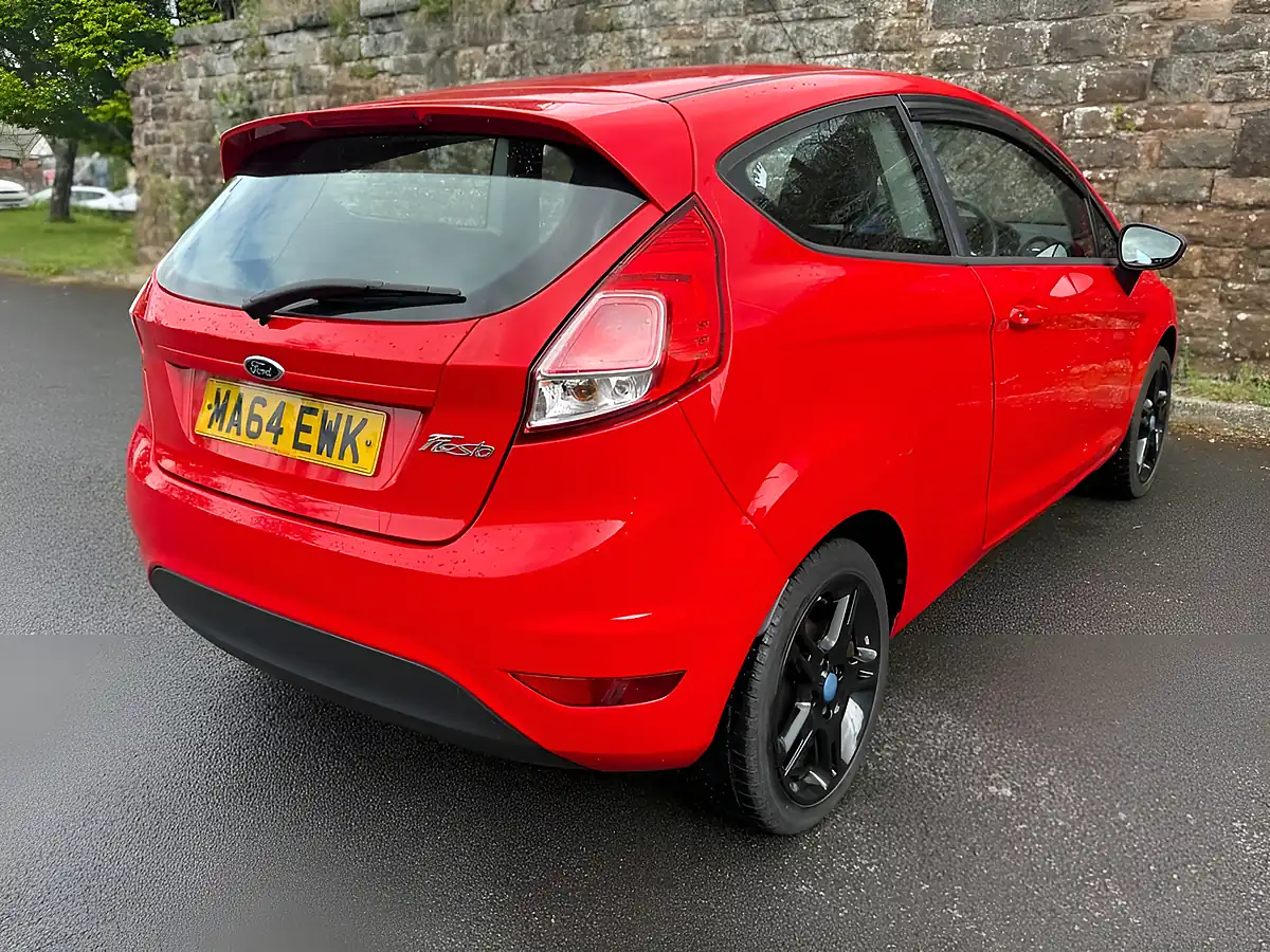 Used 2014 Ford Fiesta Studio Race Red - Interior and Exterior details 9
