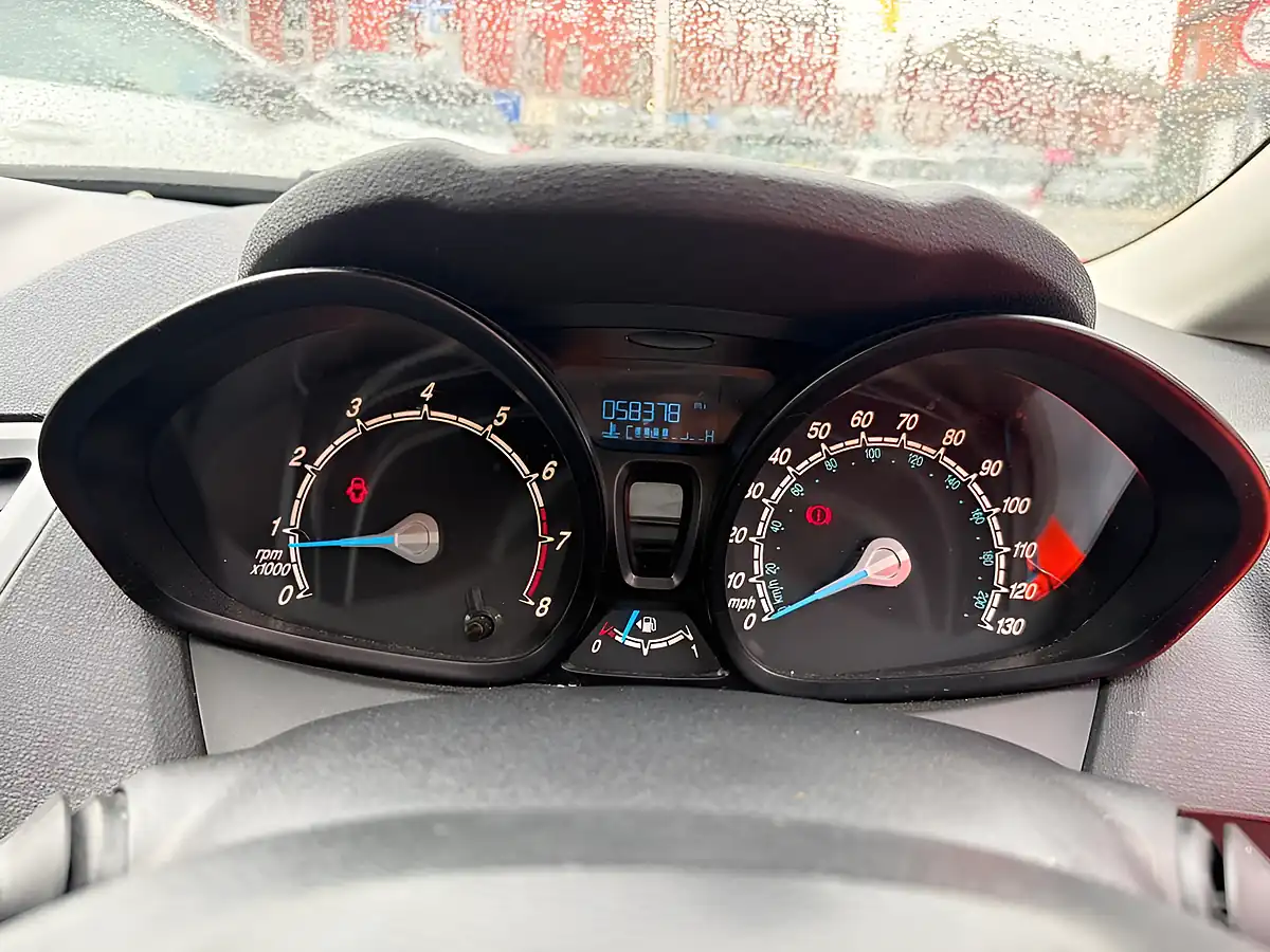 Used 2014 Ford Fiesta Studio Red - Interior and Exterior details 14